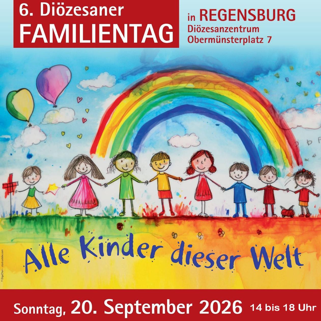 Plakat Familientag