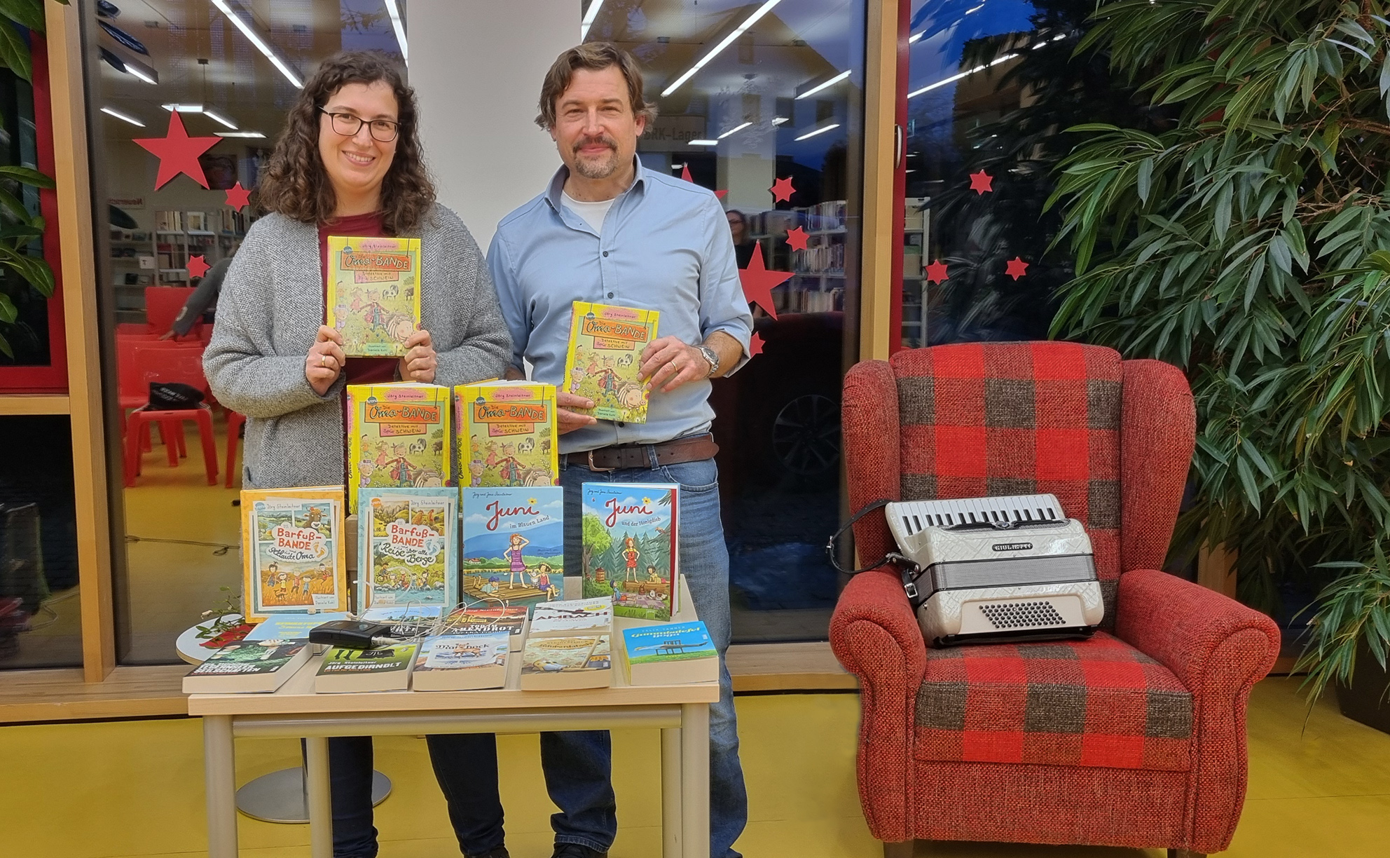 Lesereise mit Jörg Steinleitner 2025